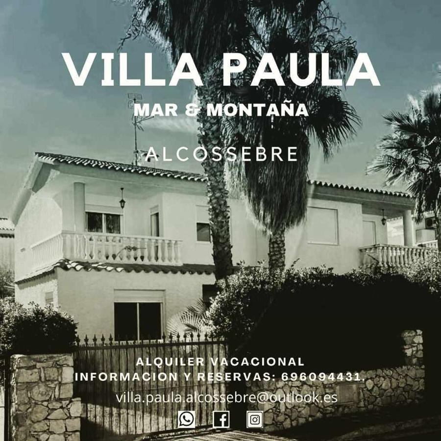 Villa Paula Alcossebre Mar Y Montana Eksteriør billede
